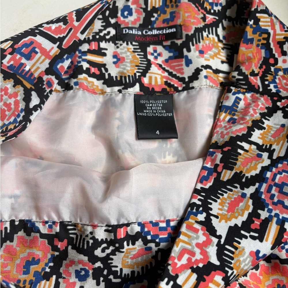 Dalia Collection Vibrant Multicolor Jacket